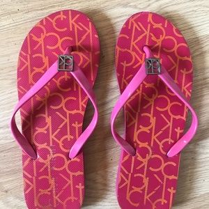 Calvin Klein Flip Flops